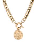 Aqua X Scout The City 8 Other Reasons Hammered Disc Short Pendant Necklace, 13 - 100% Exclusive