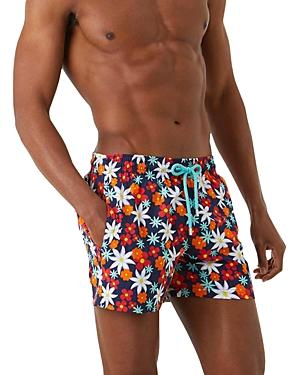 Vilebrequin Moorise 1998 Perroquets Floral Swim Trunks