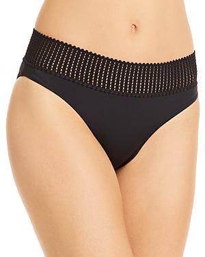 Peixoto Carine Mesh Waistband Bikini Bottoms
