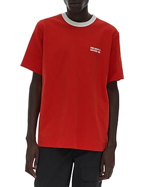 Helmut Lang Lifeguard Cotton Logo Graphic Tee