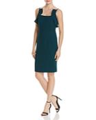 Nanette Nanette Lepore Ruffle-detail Sheath Dress - 100% Exclusive