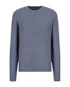 Emporio Armani Tonal Textured Sweater