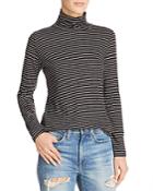 Michelle By Comune Roscoe Striped Turtleneck Tee