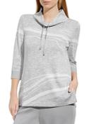 Misook Funnel Neck Tunic