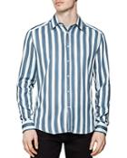 Reiss Kawl Stripe Slim Fit Shirt