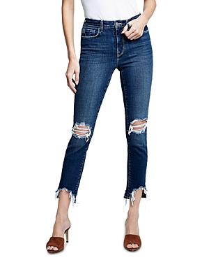 L'agence High Line High Rise Skinny Jeans In Vintage Destruct
