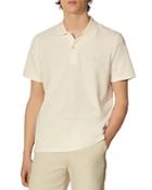 Sandro Cotton Embroidered Straight Fit Polo Shirt