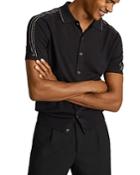Reiss Silvio Embroidered Button Down