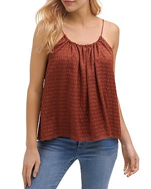 Dkny Ruched Textured Camisole Top