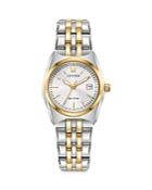 Citizen Eco-drive Corso Women's Stainless Steel Watch, 28mm