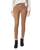 Joe's Jeans The Charlie Coated Ankle Skinny Jeans In Maple