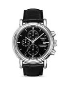 Tissot Carson Men's Black Automatic Chronograph Classic Watch, 43mm