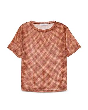 Jonathan Simkhai Carson Shimmer Tulle Tee