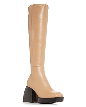 Jeffrey Campbell Women's Stretch High Block Heel Boots