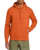 Polo Ralph Lauren Double Knit Logo Print Hoodie