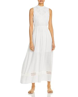 Aqua Lace Inset Maxi Dress - 100% Exclusive