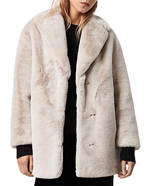 Allsaints Amice Faux Fur Coat