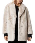 Allsaints Amice Faux Fur Coat
