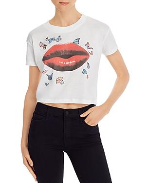 Shonna Drew Butterfly Kisses Cropped Tee