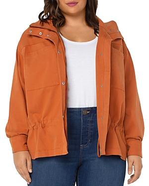 Liverpool Los Angeles Plus Drawstring Cinch Jacket