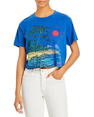 Mother The Slouch Cotton Graphic Tee