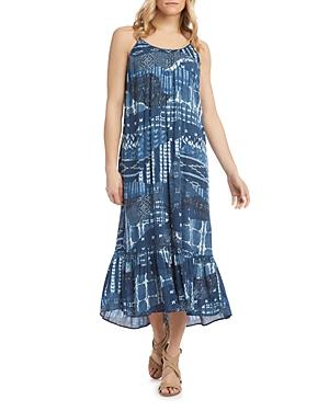 Karen Kane Ruffle Hem Midi Dress