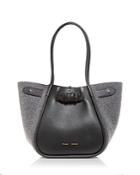 Proenza Schouler Large Felted Ruched Tote