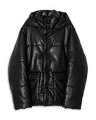 Nanushka Hide Vegan Leather Puffer Coat