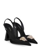 Versace Women's Pointed Slingback Pumps