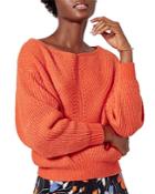 Joie Boat Neck Ribbed Sweater