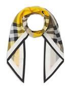 Burberry Contrast Vintage Check Cotton Bandana
