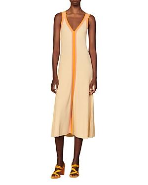 Sandro Piana Color Blocked Dress