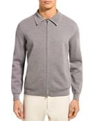 Theory Regal Zip Front Sweater