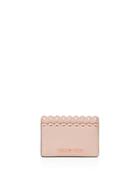 Michael Michael Kors Scalloped Leather Card Case