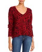 Rails Gracie Leopard Print Sweater
