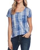 Vince Camuto Printed Linen Tee - 100% Exclusive
