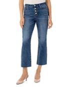 Liverpool Los Angeles Stevie Cropped Stovepipe Jeans In Latika