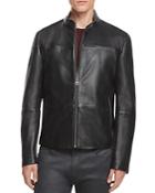 Hugo Lefox Leather Moto Jacket