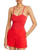 Alice And Olivia Lauretta Ribbed Cami