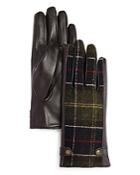 Barbour Galloway Tartan Detail Gloves