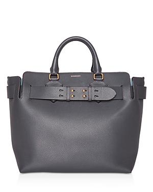Burberry Medium Leather Belted Tote