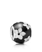 Pandora Charm - Sterling Silver & Enamel Mystic Flower, Moments Collection