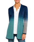 Nic+zoe Ombre Sky Twirl Cardigan