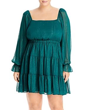 Wayf Tiered Back Cutout Dress
