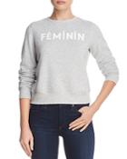 Rebecca Minkoff Feminin Graphic Sweatshirt