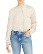 Lafayette 148 New York Gemma High Neck Blouse