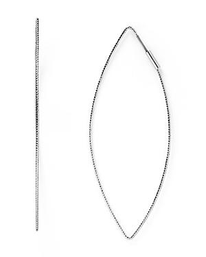 Abs By Allen Schwartz Navette Hoop Earrings