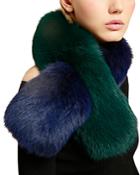 Charlotte Simone Polly Pop Fox Fur Scarf