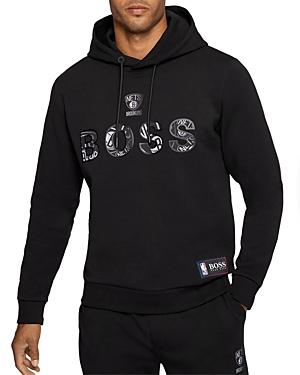 Boss X Nba Brooklyn Nets Bounce Graphic Hoodie
