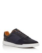 Boss Men's Cosmo Leather & Suede Low-top Sneakers